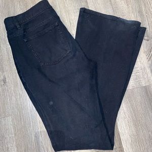 Worth Black Flare Jeans